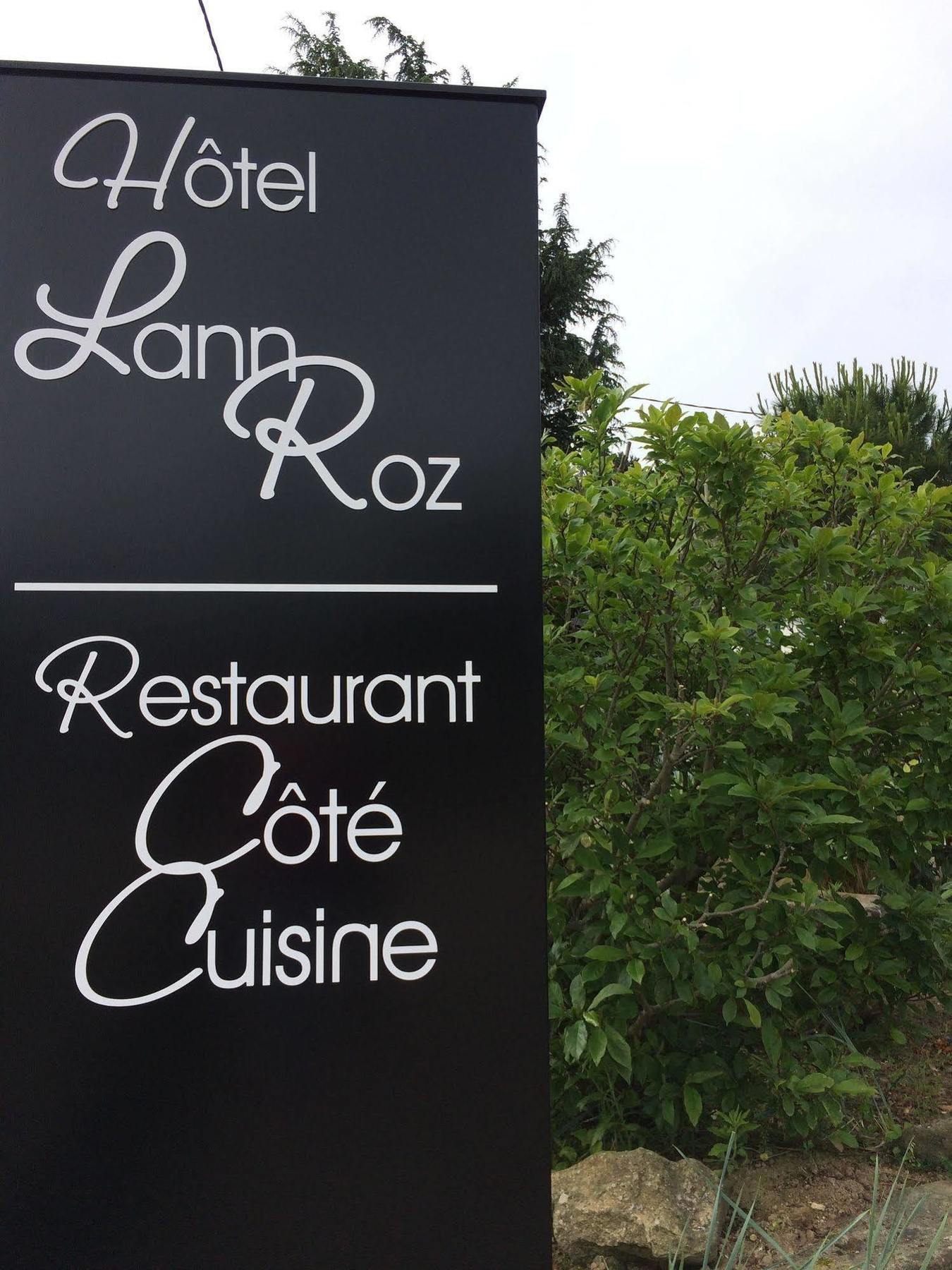 Hotel-Restaurant Lann Roz / Cote Cuisine Carnac Exterior foto